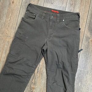 L.L. Bean Riverton Pants Stretch Standard Fit Straight Leg Gray Men Size 31x30